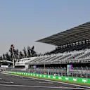 Main straight at Formula One World Championship, Rd18, Mexican Grand Prix, Preparations, Circuit Hermanos Rodriguez, Mexico City, Mexico, Thursday 26 October 2017. © Mark Sutton/Sutton Images