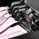 Force India VJM10 front wing detail at Formula One World Championship, Rd18, Mexican Grand Prix, Preparations, Circuit Hermanos Rodriguez, Mexico City, Mexico, Thursday 26 October 2017. © Mark Sutton/Sutton Images