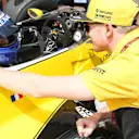 Alain Prost (FRA) with Nico Hulkenberg (GER), Renault, at Formula One World Championship, Rd6, Monaco Grand Prix, Monte-Carlo, Monaco, Friday 26 May 2017. © Sutton Images