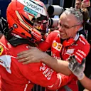 Pole sitter Kimi Raikkonen (FIN) Ferrari celebrates in parc ferme at Formula One World Championship, Rd6, Monaco Grand Prix, Qualifying, Monte-Carlo, Monaco, Saturday 27 May 2017. © Sutton Images