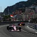 Esteban Ocon (FRA) Force India VJM10 at Formula One World Championship, Rd6, Monaco Grand Prix, Race, Monte-Carlo, Monaco, Sunday 28 May 2017. © Sutton Images