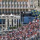 Fans and atmosphere in the grandstand at Formula One World Championship, Rd6, Monaco Grand Prix, Race, Monte-Carlo, Monaco, Sunday 28 May 2017. © Sutton Images