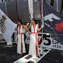 Grid girls on the grid at Formula One World Championship, Rd6, Monaco Grand Prix, Race, Monte-Carlo, Monaco, Sunday 28 May 2017. © Sutton Images