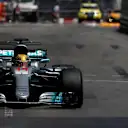 Lewis Hamilton (GBR) Mercedes-Benz F1 W08 Hybrid at Formula One World Championship, Rd6, Monaco Grand Prix, Race, Monte-Carlo, Monaco, Sunday 28 May 2017. © Sutton Images