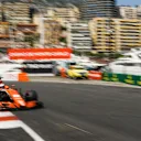 Jenson Button (GBR) McLaren MCL32 at Formula One World Championship, Rd6, Monaco Grand Prix, Race, Monte-Carlo, Monaco, Sunday 28 May 2017. © Sutton Images