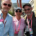 (L to R): Eddie Irvine (IRL) Edmund Irvine (IRL) and Liam Cunningham (IRL) Actor on the grid at Formula One World Championship, Rd6, Monaco Grand Prix, Race, Monte-Carlo, Monaco, Sunday 28 May 2017. © Sutton Images