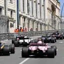 The start of the race at Formula One World Championship, Rd6, Monaco Grand Prix, Race, Monte-Carlo, Monaco, Sunday 28 May 2017. © Sutton Images