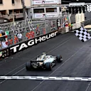 Valtteri Bottas (FIN) Mercedes-Benz F1 W08 Hybrid takes the chequered flag at Formula One World Championship, Rd6, Monaco Grand Prix, Race, Monte-Carlo, Monaco, Sunday 28 May 2017. © Sutton Images