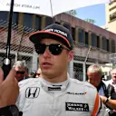Stoffel Vandoorne (BEL) McLaren on the grid at Formula One World Championship, Rd6, Monaco Grand Prix, Race, Monte-Carlo, Monaco, Sunday 28 May 2017. © Sutton Images