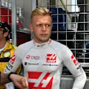 Kevin Magnussen (DEN) Haas F1 on the grid at Formula One World Championship, Rd6, Monaco Grand Prix, Race, Monte-Carlo, Monaco, Sunday 28 May 2017. © Sutton Images