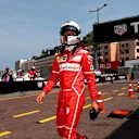 Sebastian Vettel (GER) Ferrari at Formula One World Championship, Rd6, Monaco Grand Prix, Practice, Monte-Carlo, Monaco, Thursday 25 May 2017. © Sutton Images