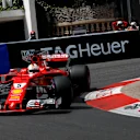 Sebastian Vettel (GER) Ferrari SF70-H at Formula One World Championship, Rd6, Monaco Grand Prix, Practice, Monte-Carlo, Monaco, Thursday 25 May 2017. © Sutton Images