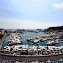 Daniil Kvyat (RUS) Scuderia Toro Rosso STR12 and Sergio Perez (MEX) Force India VJM10 at Formula One World Championship, Rd6, Monaco Grand Prix, Practice, Monte-Carlo, Monaco, Thursday 25 May 2017. © Sutton Images