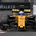 Jolyon Palmer (GBR) Renault Sport F1 Team RS17 at Formula One World Championship, Rd6, Monaco Grand Prix, Practice, Monte-Carlo, Monaco, Thursday 25 May 2017. © Sutton Images