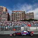 Daniil Kvyat (RUS) Scuderia Toro Rosso STR12 at Formula One World Championship, Rd6, Monaco Grand Prix, Practice, Monte-Carlo, Monaco, Thursday 25 May 2017. © Sutton Images