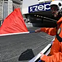 Marshal waves the red flag at Formula One World Championship, Rd6, Monaco Grand Prix, Practice, Monte-Carlo, Monaco, Thursday 25 May 2017. © Sutton Images