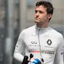 Jolyon Palmer (GBR) Renault Sport F1 Team walks in during FP2 at Formula One World Championship, Rd6, Monaco Grand Prix, Practice, Monte-Carlo, Monaco, Thursday 25 May 2017. © Sutton Images