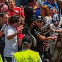 Sergio Perez (MEX) Force India meets and signs autographs for the fans at Formula One World Championship, Rd6, Monaco Grand Prix, Preparations, Monte-Carlo, Monaco, Wednesday 24 May 2017. © Sutton Images