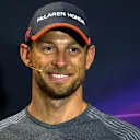 Jenson Button (GBR) McLaren in the Press Conference at Formula One World Championship, Rd6, Monaco Grand Prix, Preparations, Monte-Carlo, Monaco, Wednesday 24 May 2017. © Sutton Images