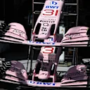 Force India VJM10 nose and front wings at Formula One World Championship, Rd6, Monaco Grand Prix, Preparations, Monte-Carlo, Monaco, Wednesday 24 May 2017. © Sutton Images