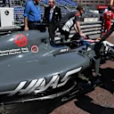 Haas VF-17 at Formula One World Championship, Rd6, Monaco Grand Prix, Preparations, Monte-Carlo, Monaco, Wednesday 24 May 2017. © Sutton Images