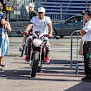 Lewis Hamilton (GBR) Mercedes AMG F1 on his MV Agusta Custom Dragster RR LH44 Superbike at Formula One World Championship, Rd6, Monaco Grand Prix, Preparations, Monte-Carlo, Monaco, Wednesday 24 May 2017. © Sutton Images