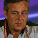 Mario Isola (ITA) Pirelli Sporting Director in the Press Conference at Formula One World Championship, Rd4, Russian Grand Prix, Practice, Sochi Autodrom, Sochi, Krasnodar Krai, Russia, Friday 28 April 2017. © Sutton Motorsport Images