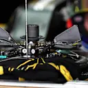 Sergey Sirotkin (RUS) Renault Sport F1 Team RS17 steering wheel at Formula One World Championship, Rd4, Russian Grand Prix, Practice, Sochi Autodrom, Sochi, Krasnodar Krai, Russia, Friday 28 April 2017. © Sutton Motorsport Images