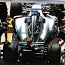 Lewis Hamilton (GBR) Mercedes-Benz F1 W08 Hybrid pit stop at Formula One World Championship, Rd4, Russian Grand Prix, Practice, Sochi Autodrom, Sochi, Krasnodar Krai, Russia, Friday 28 April 2017. © Sutton Motorsport Images