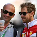 Sebastian Vettel (GER) Ferrari fans seflie at Formula One World Championship, Rd4, Russian Grand Prix, Practice, Sochi Autodrom, Sochi, Krasnodar Krai, Russia, Friday 28 April 2017. © Sutton Motorsport Images