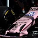 Force India VJM10 makes a practice pitstop at Formula One World Championship, Rd4, Russian Grand Prix, Practice, Sochi Autodrom, Sochi, Krasnodar Krai, Russia, Saturday 29 April 2017. © Sutton Motorsport Images and Kym Illman