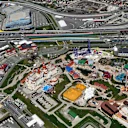 Aerial view at Formula One World Championship, Rd4, Russian Grand Prix, Qualifying, Sochi Autodrom, Sochi, Krasnodar Krai, Russia, Saturday 29 April 2017. © Sutton Motorsport Images