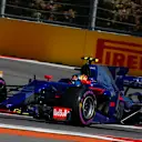 Carlos Sainz jr (ESP) Scuderia Toro Rosso STR12 at Formula One World Championship, Rd4, Russian Grand Prix, Qualifying, Sochi Autodrom, Sochi, Krasnodar Krai, Russia, Saturday 29 April 2017. © Sutton Motorsport Images