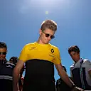 Nico Hulkenberg (GER) Renault Sport F1 Team on the drivers parade at Formula One World Championship, Rd4, Russian Grand Prix, Race, Sochi Autodrom, Sochi, Krasnodar Krai, Russia, Sunday 30 April 2017. © Sutton Motorsport Images