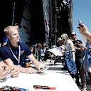 Marcus Ericsson (SWE) Sauber signs poses for a photograph at Formula One World Championship, Rd4, Russian Grand Prix, Race, Sochi Autodrom, Sochi, Krasnodar Krai, Russia, Sunday 30 April 2017. © Sutton Motorsport Images