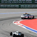 Safety car leads Valtteri Bottas (FIN) Mercedes-Benz F1 W08 Hybrid at Formula One World Championship, Rd4, Russian Grand Prix, Race, Sochi Autodrom, Sochi, Krasnodar Krai, Russia, Sunday 30 April 2017. © Sutton Motorsport Images