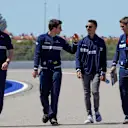 Pascal Wehrlein (GER) Sauber walks the track at Formula One World Championship, Rd4, Russian Grand Prix, Preparations, Sochi Autodrom, Sochi, Krasnodar Krai, Russia, Thursday 27 April 2017. © Sutton Motorsport Images