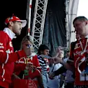 Sebastian Vettel (GER) Ferrari signs autographs for the fans at Formula One World Championship, Rd4, Russian Grand Prix, Preparations, Sochi Autodrom, Sochi, Krasnodar Krai, Russia, Thursday 27 April 2017. © Sutton Motorsport Images