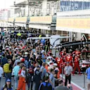 Fans at the pitlane walkabout at Formula One World Championship, Rd4, Russian Grand Prix, Preparations, Sochi Autodrom, Sochi, Krasnodar Krai, Russia, Thursday 27 April 2017. © Sutton Motorsport Images