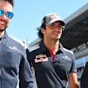 Carlos Sainz jr (ESP) Scuderia Toro Rosso at Formula One World Championship, Rd4, Russian Grand Prix, Preparations, Sochi Autodrom, Sochi, Krasnodar Krai, Russia, Thursday 27 April 2017. © Sutton Motorsport Images