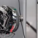 Scuderia Toro Rosso STR12 front brake and wheel hub detail at Formula One World Championship, Rd4, Russian Grand Prix, Preparations, Sochi Autodrom, Sochi, Krasnodar Krai, Russia, Thursday 27 April 2017. © Sutton Motorsport Images