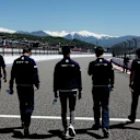 Pascal Wehrlein (GER) Sauber walks the track at Formula One World Championship, Rd4, Russian Grand Prix, Preparations, Sochi Autodrom, Sochi, Krasnodar Krai, Russia, Thursday 27 April 2017. © Sutton Motorsport Images