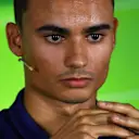 Pascal Wehrlein (GER) Sauber in the Press Conference at Formula One World Championship, Rd4, Russian Grand Prix, Preparations, Sochi Autodrom, Sochi, Krasnodar Krai, Russia, Thursday 27 April 2017. © Sutton Motorsport Images