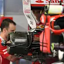 Ferrari SF70-H rear wheel hub at Formula One World Championship, Rd4, Russian Grand Prix, Preparations, Sochi Autodrom, Sochi, Krasnodar Krai, Russia, Thursday 27 April 2017. © Sutton Motorsport Images