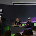 Bottas Mercedes AMG F1, Kvyat Scuderia Toro Rosso and Grosjean Haas F1 at Formula One World Championship, Rd4, Russian Grand Prix, Preparations, Sochi Autodrom, Sochi, Krasnodar Krai, Russia, Thursday 27 April 2017. © Sutton Motorsport Images