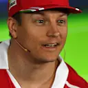 Kimi Raikkonen (FIN) Ferrari in the Press Conference at Formula One World Championship, Rd4, Russian Grand Prix, Preparations, Sochi Autodrom, Sochi, Krasnodar Krai, Russia, Thursday 27 April 2017. © Sutton Motorsport Images