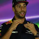 Daniel Ricciardo (AUS) Red Bull Racing in the Press Conference at Formula One World Championship, Rd4, Russian Grand Prix, Preparations, Sochi Autodrom, Sochi, Krasnodar Krai, Russia, Thursday 27 April 2017. © Sutton Motorsport Images