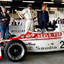 Nico Rosberg (GER) Mercedes-Benz Ambassador observes the March 761/7 at Williams British Grand Prix Preview Day, Silverstone, England, 2 June 2017. © Sutton Images