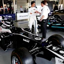 Lance Stroll (CDN) Williams and Williams Renault FW34 at Williams British Grand Prix Preview Day, Silverstone, England, 2 June 2017. © Sutton Images