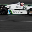Martin Brundle (GBR) and the six-wheeled Williams FW08B at Williams British Grand Prix Preview Day, Silverstone, England, 2 June 2017. © Sutton Images